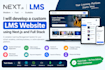develop a custom lms website using next js ecosystem