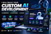 do ai websites and software, ai apps, ai saas, as a full stack ai developer