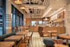 remodel restaurant spatial layout,cafe 2d floor plan,coffeeshop spatial planning
