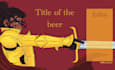 do your beer illustration
