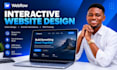 build an interactive webflow website with animations, SEO and optimization