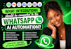 gohighlevel whatsapp ai bot, ai agent  using workflow builder, whatsapp api
