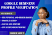 guide you through google business profile verification