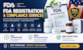 handle fda registration, US agent, fsvp and label compliance