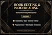 proofread and edit your book flawlessly