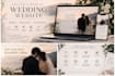 create a custom responsive wedding website with rsvp