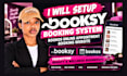 setup booksy booking system bookos online appointment booking website design