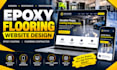 design epoxy flooring, epoxy coating and flooring contractor website