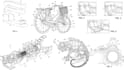 utility and design uspto patent drawing technical line art patent drafting