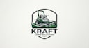 design a professional and powerful lawn mower logo