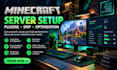 create custom minecraft builds, skins, animations, thumbnails ,trailer, video