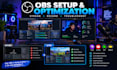 setup and optimize obs studio for professional streaming
