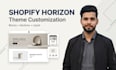 customize shopify horizon theme, blocks and sections