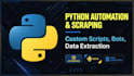 do python automation, scraping, bot development