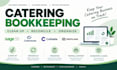 clean up, reconcile sage 50, caterease, craftable and rippling bookkeeping