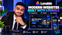 build a modern responsive website with lovable