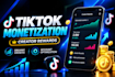 help you monetize tiktok with organic growth