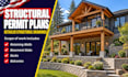do structural permit drawing for retaining walls basement slab decks and balcony