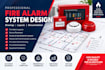 design professional fire alarm system drawings and layouts