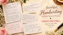 do beautiful handwriting calligraphy and cursive writing