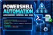 write custom powershell scripts for active directory automation