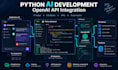 build python ai applications and integrate openai apis