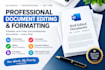 proofread and format your documents