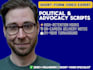 write high retention short form political and advocacy video scripts
