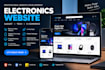 build a modern electronics, gadget or tech website