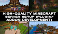 high quality bedrock server, spigot, java, smp with premium plugins and addons