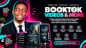 create engaging booktok video, book promo and launch content
