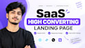 build a high converting saas landing page with react