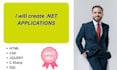 develop professional dot net apps like windows forms, wpf, API,asp net core,mvc