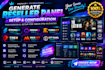 generate reseller panel, strong8k, dream4k, cobra ott, ott panel, trex, max ott