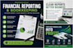 do professional bookkeeping, financial reporting