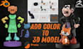 convert stl to 3mf color paint split slice for bambu lab ams multicolor print