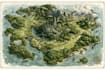 draw a fantasy map illustration