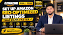 do amazon fba fbm product listing, amazon listing SEO, listing optimization