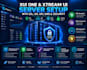 customize your panel 8k,trex,sltv,pure,mega ott with server setup xui, with app