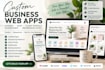 build a custom business web app
