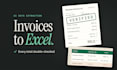 extract invoice and PDF data to excel with ai