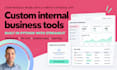 build a custom internal business app with python and streamlit