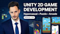 develop a 2d hypercasual game or puzzle mobile game in unity