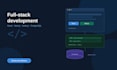 develop a full stack website using react next js and node