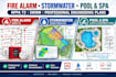 design nfpa 72 fire alarm, swmm stormwater, pool and spa plans