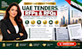 analyze uae tenders rfps analysis rfqs response and create bid compliance plans