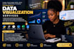 create professional data visualizations charts and graphs