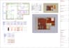 create 2d floor plan and 3d interior render for apartment