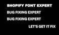 do shopify font installation shopify store expert