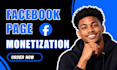 complete facebook page monetization